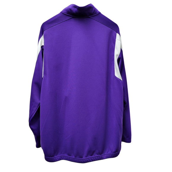 Nike Dri-fit Men's Full-Zip Long-Sleeves Purple Track Jacket Size Large - Picture 6 of 7